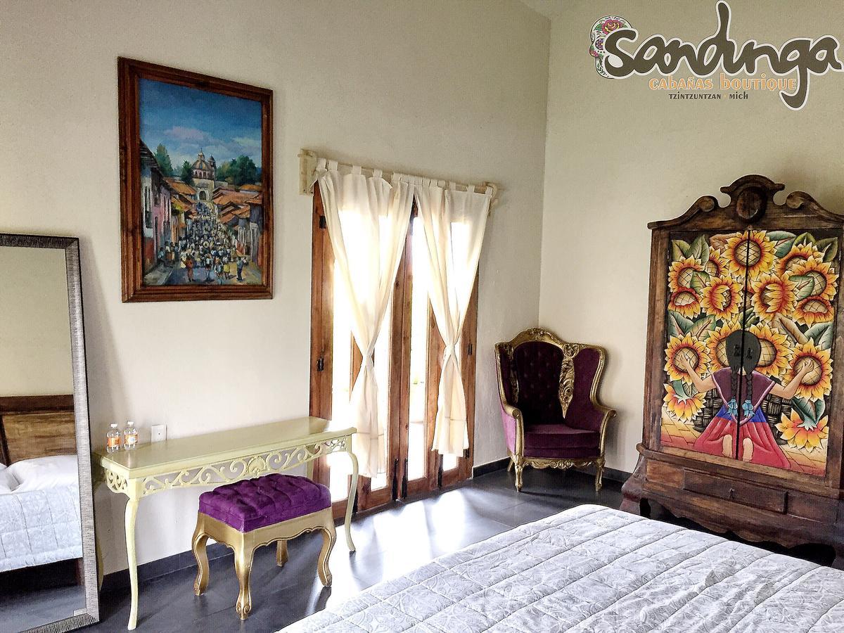 Tzintzuntzán Sandunga Cabanas Boutique מראה חיצוני תמונה